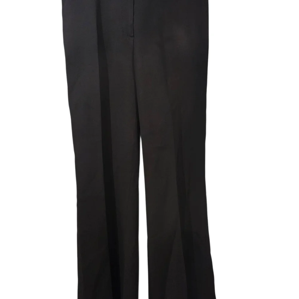 NWT Zara Black Boot Cut Pants XL - Picture 1 of 4